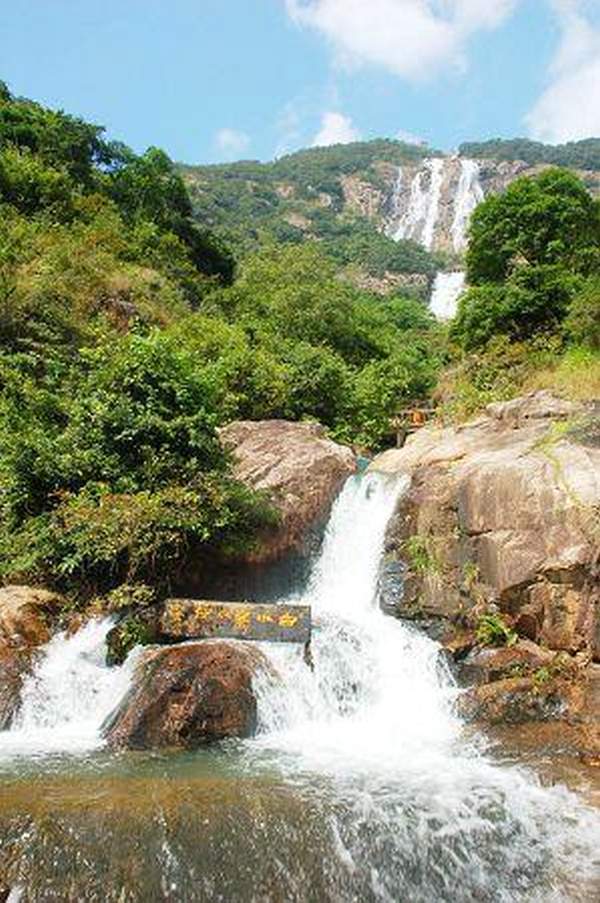 白水寨以瀑布而聞名。( 相片來源:廣州旅遊網 ) 廣州