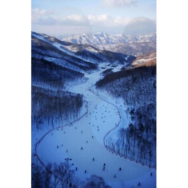 滑雪場雪景優美。( 相片來源 : 官方網站 ) 江原道
