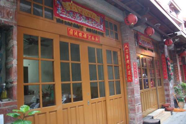 充滿風情的房子。 澎湖