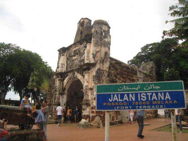 聖地牙哥城堡已成為馬六甲的地標之一,吸引不少遊客慕名到訪。 馬六甲