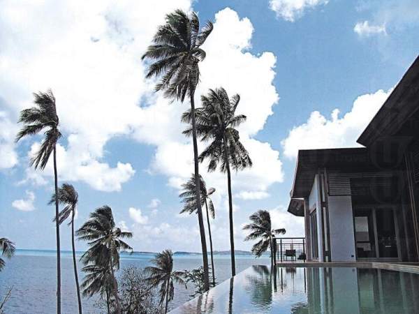 W Koh Samui 私家別墅採開揚設計。 蘇梅島