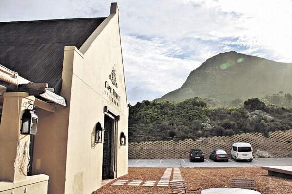 海角葡萄園的試酒室。 西開普